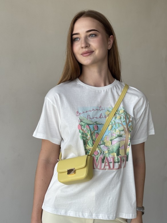 Сумка міні Емілі жовта