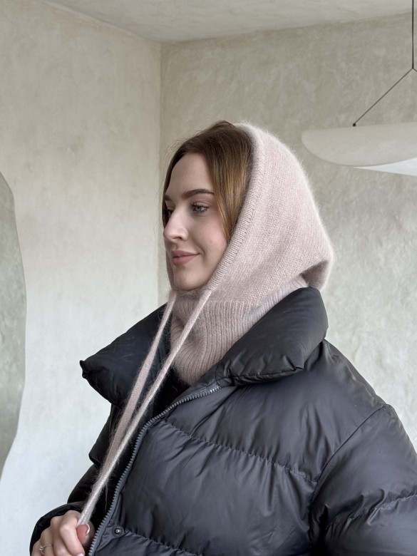 Капор ангоровий льон