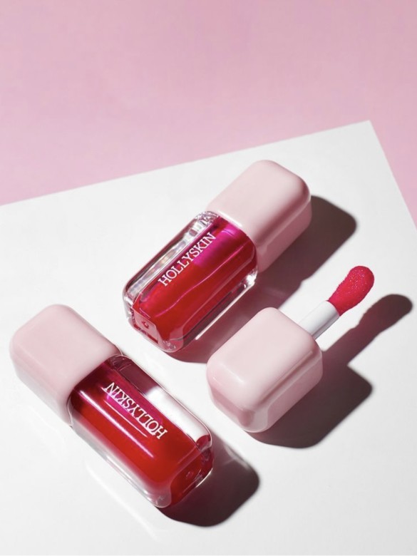 Зволожувальна олія для губ Hollyskin Rosy Gleam