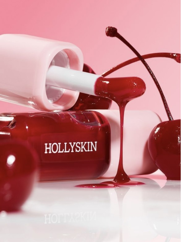 Зволожувальна олія для губ Hollyskin Cherry Toffee