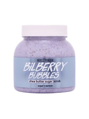 Цукровий скраб з олією ши і перлітом HOLLYSKIN Bilberry Bubbles