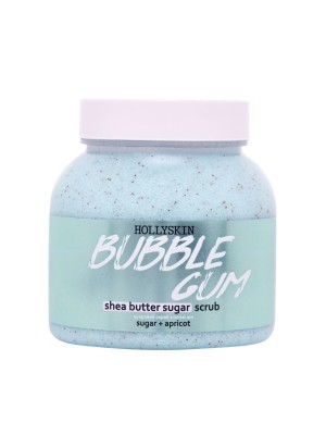 Цукровий скраб з олією ши і перлітом HOLLYSKIN Bubble Gum