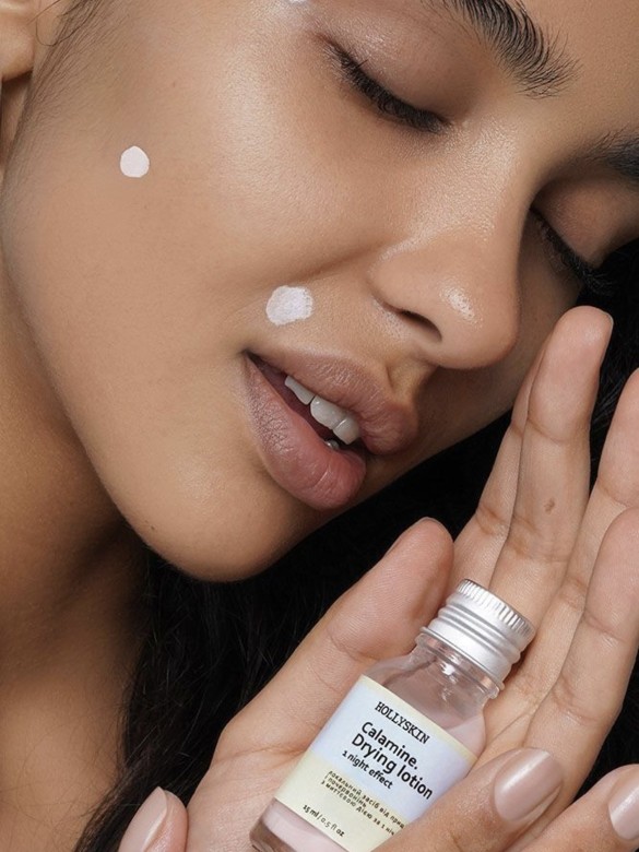 Локальний засіб від прищів і почервонінь з миттєвою дією HOLLYSKIN Calamin. Drying Lotion