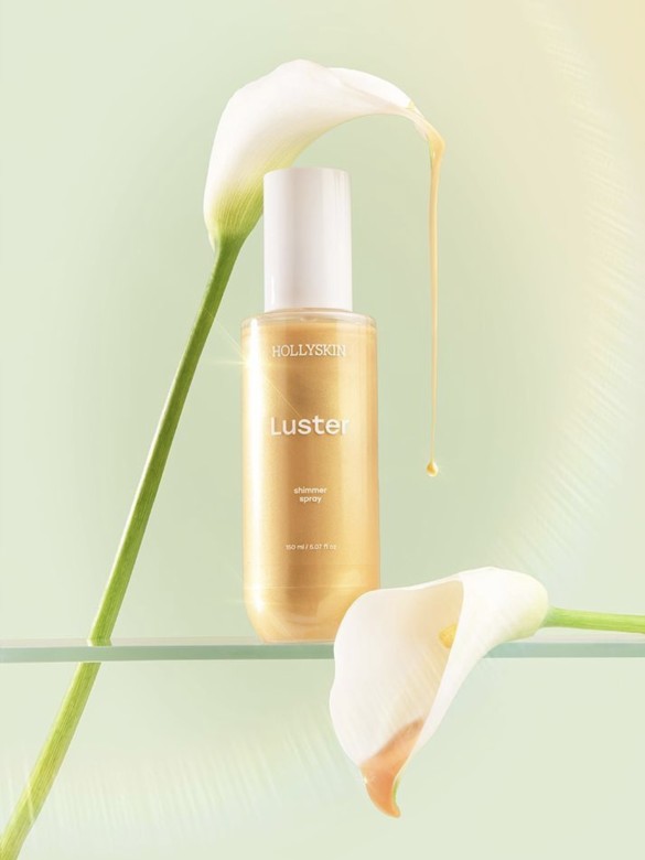 Шиммер-спрей для тіла HOLLYSKIN Luster Gold
