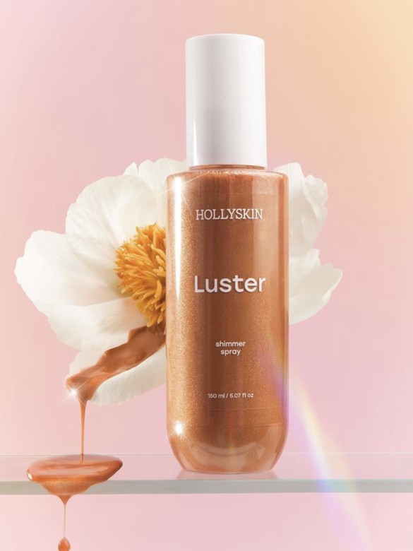 Шиммер-спрей для тіла HOLLYSKIN  Luster Bronze