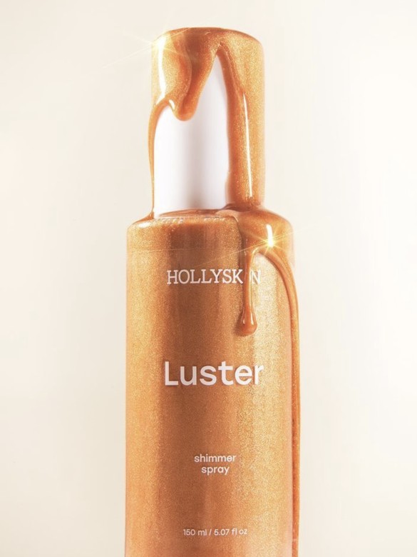 Шиммер-спрей для тіла HOLLYSKIN  Luster Bronze