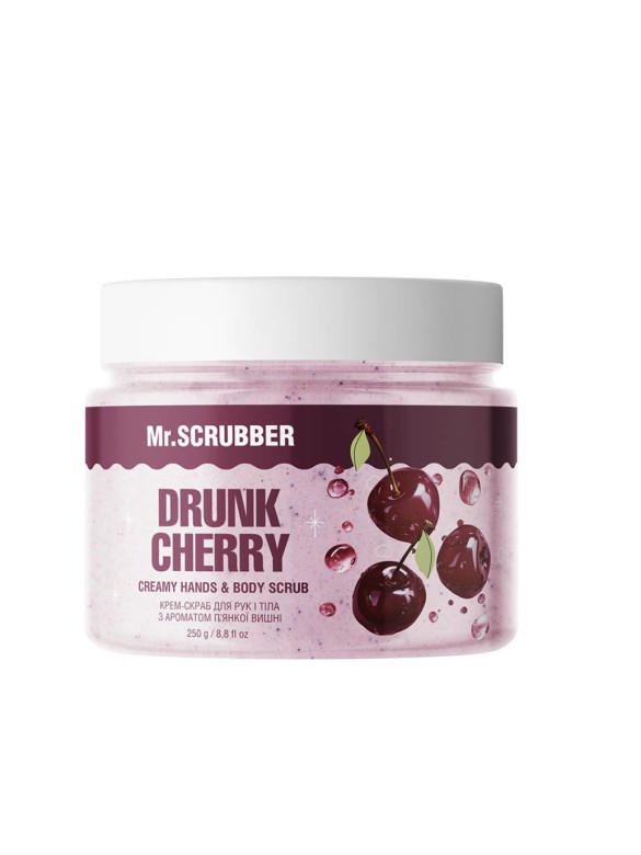 Крем-скраб для рук і тіла Drunk Cherry Mr.SCRUBBER