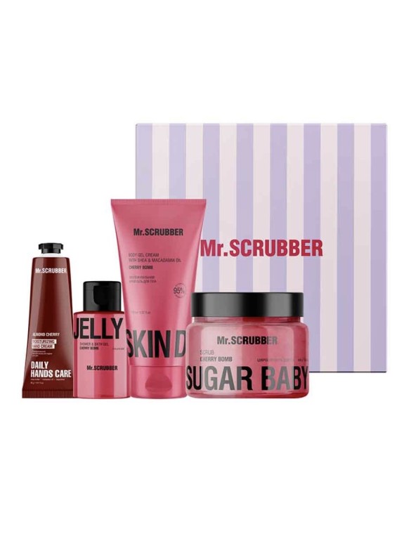 Подарунковий набір Cherry Care Mr.SCRUBBER