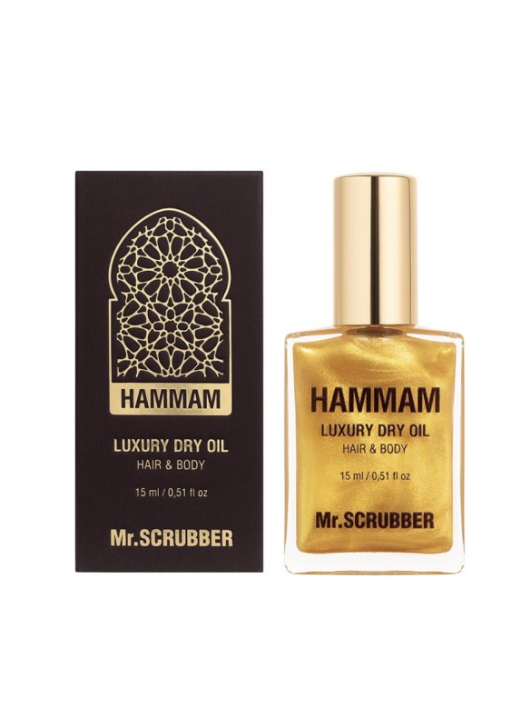 Суха олія для волосся та тіла Hammam Mr.Scrubber