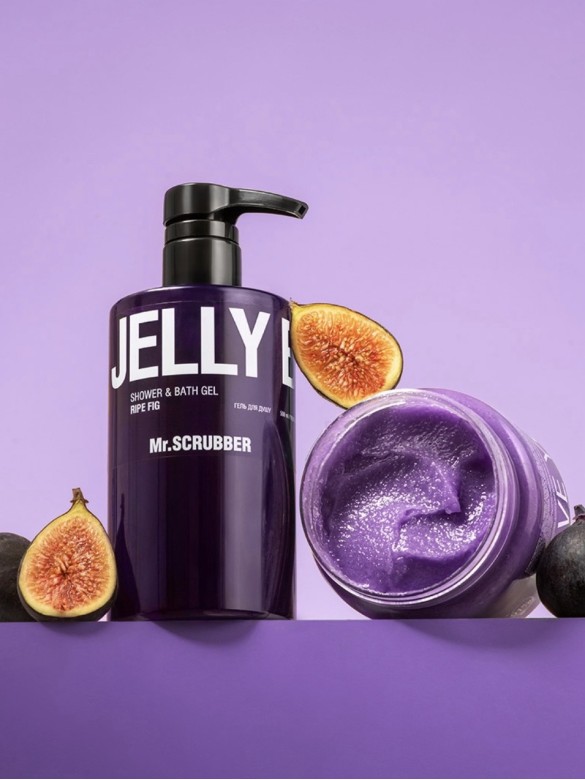 Гель для душу Jelly Bubbles Ripe Fig Mr.Scrubber 500 ml