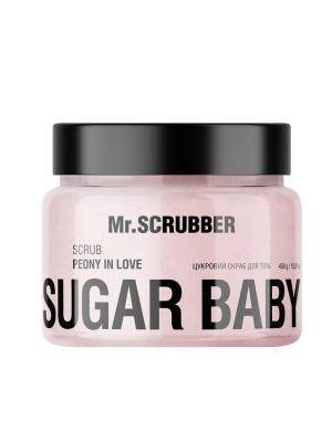 Цукровий скраб для тіла Sugar Baby Peony in Love  Mr. Scrubber 450g.