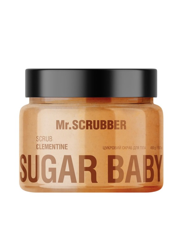 Цукровий скраб для тіла Sugar Baby Clementine Mr. Scrubber 450g.