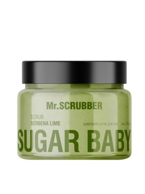 Цукровий скраб для тіла Sugar Baby Verbena Lime Mr. Scrubber 450g.