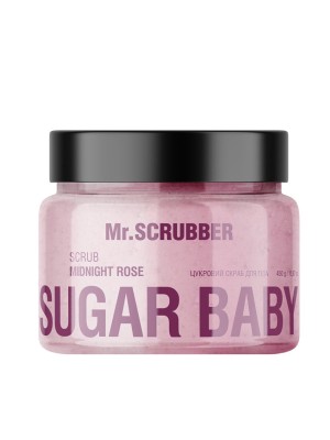 Цукровий скраб для тіла Sugar Baby Midnight Rose Mr. Scrubber 450g.