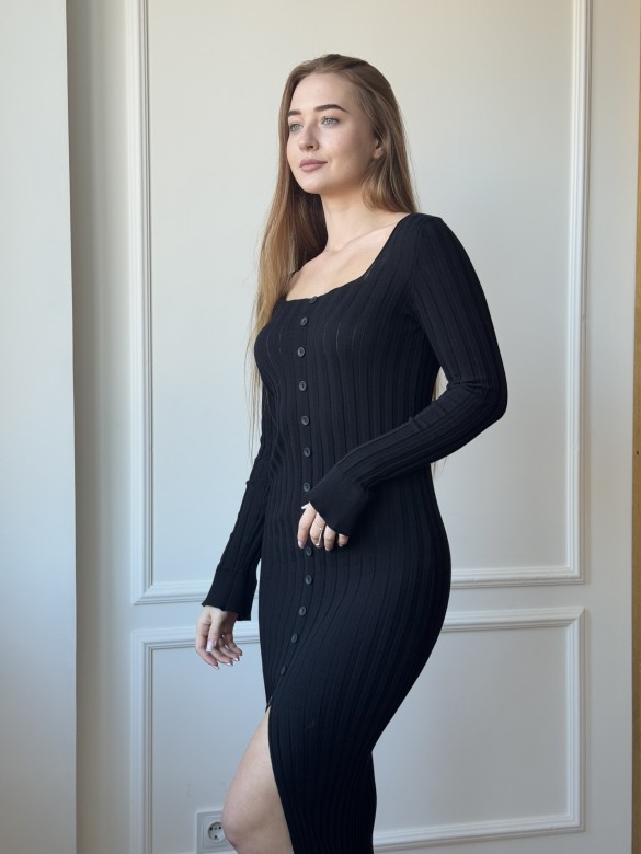 Сукня чорна  1105 LK