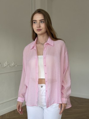 Сорочка рожева 8219 