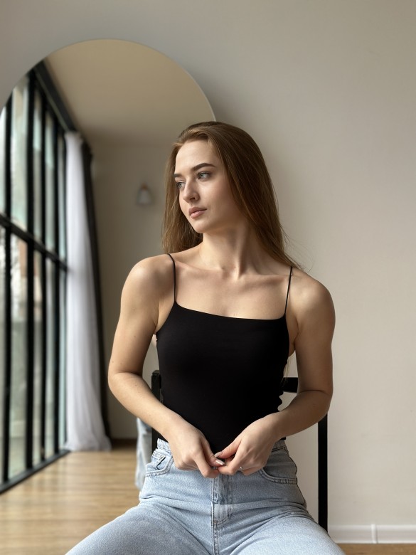 Топ Zechka чорний
