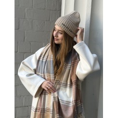 Шапка "Міртл" крем брюле