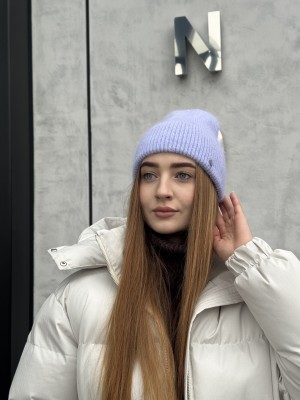 Шапка "Сірма" лаванда