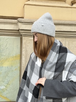 Шапка "Шерон" світло сіра
