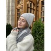 Шапка "Діксі" світло сіра