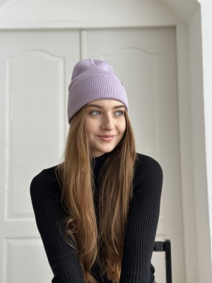 Шапка "Прага" лаванда